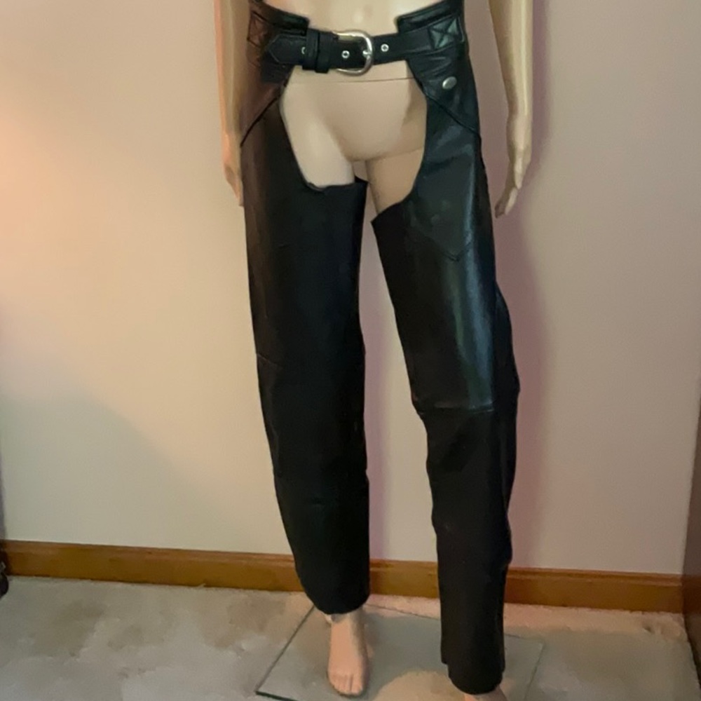 Harley Davidson Women’s Leather Motorcycle Chaps